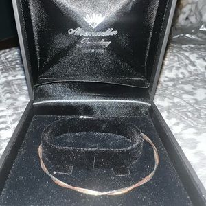 Rose Gold/Silver twisted bracelet